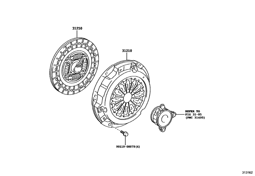 Clutch & Release Fork