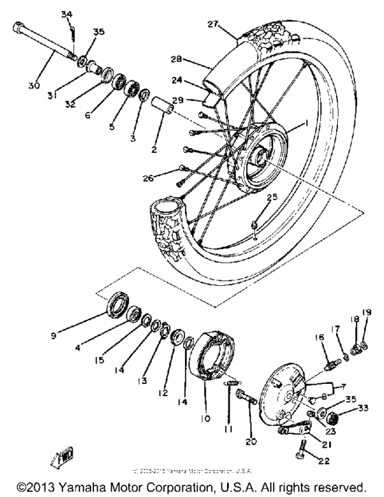 Front wheel