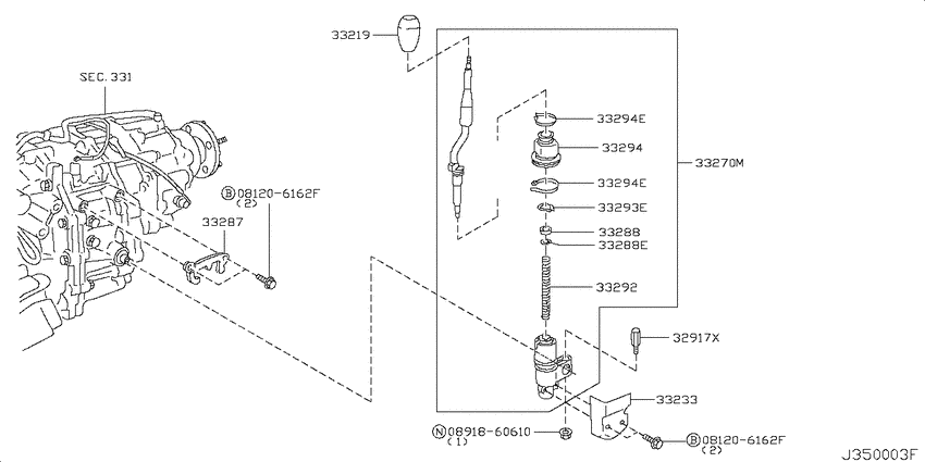 Transfer control parts