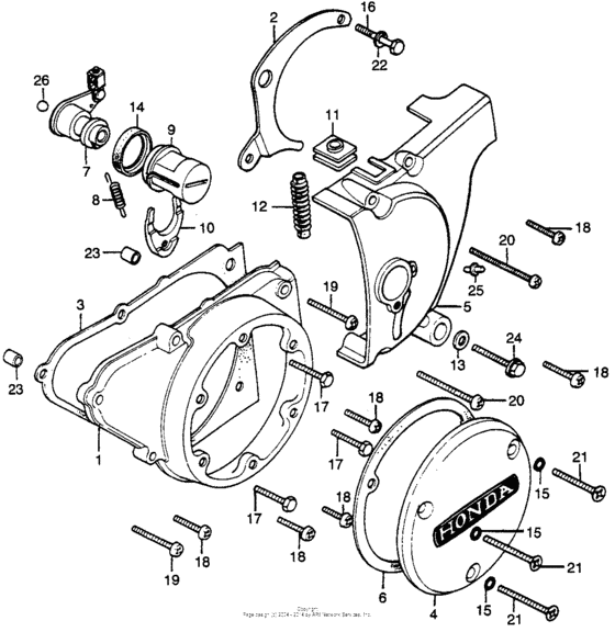 Left Crankcase Cover
