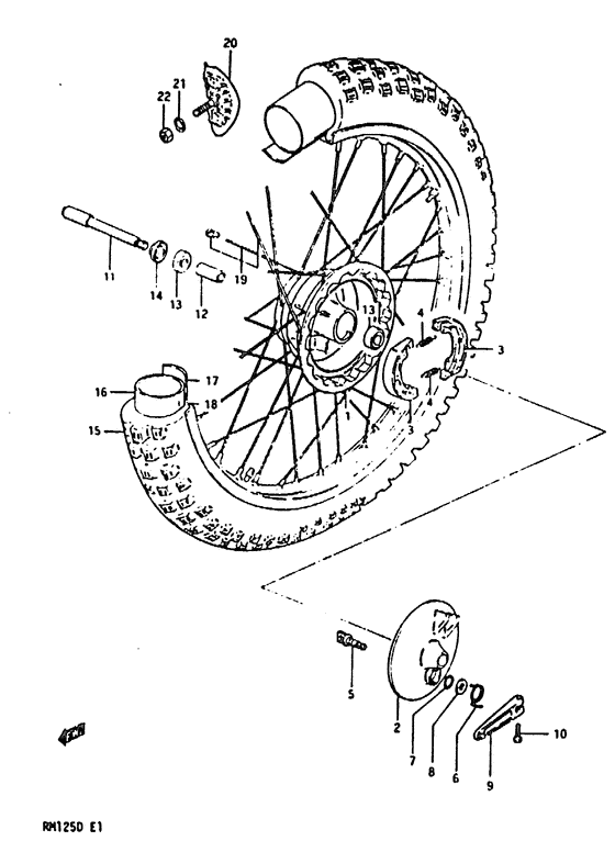 Front wheel