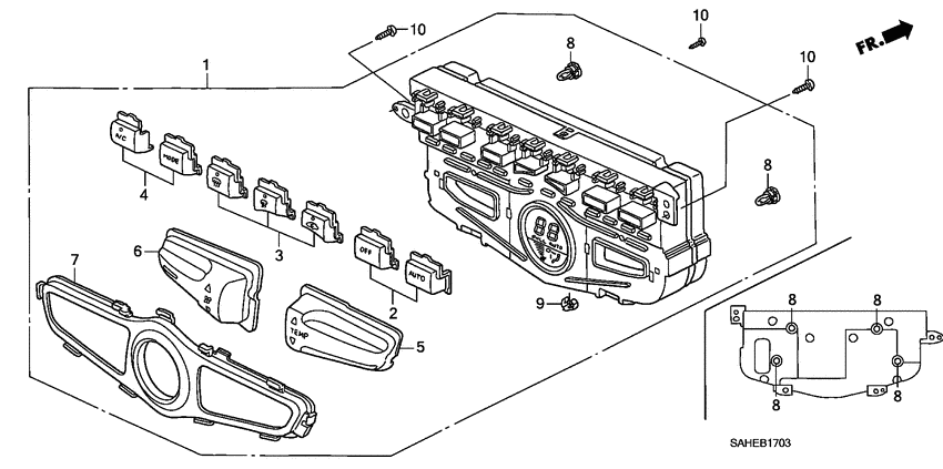 Auto air conditioner control