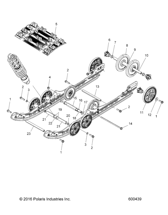 Suspension, Rear And Track