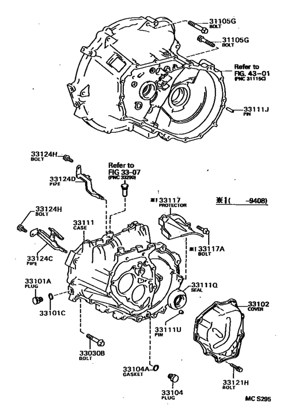 Clutch Housing & Transmission Case (Mtm)