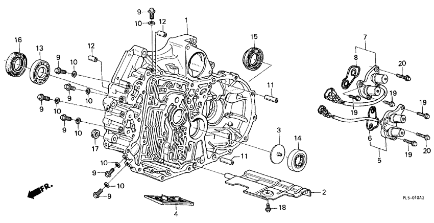 Torque converter housing
