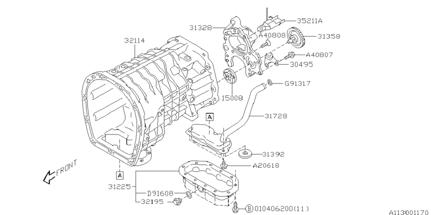 Mt, transmission case