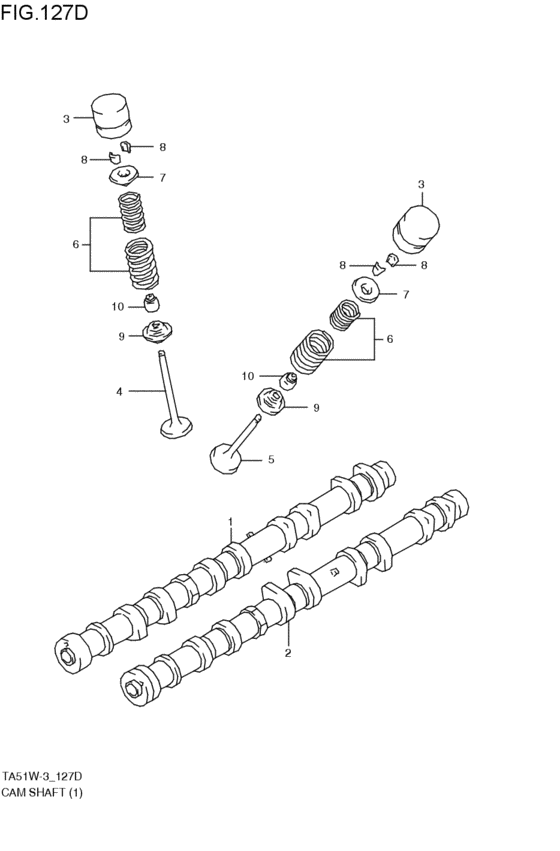 camshaft / valve