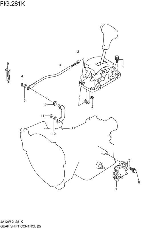 gearlever control