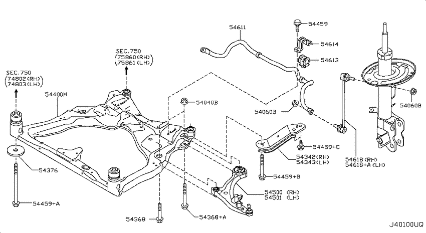 Front suspension