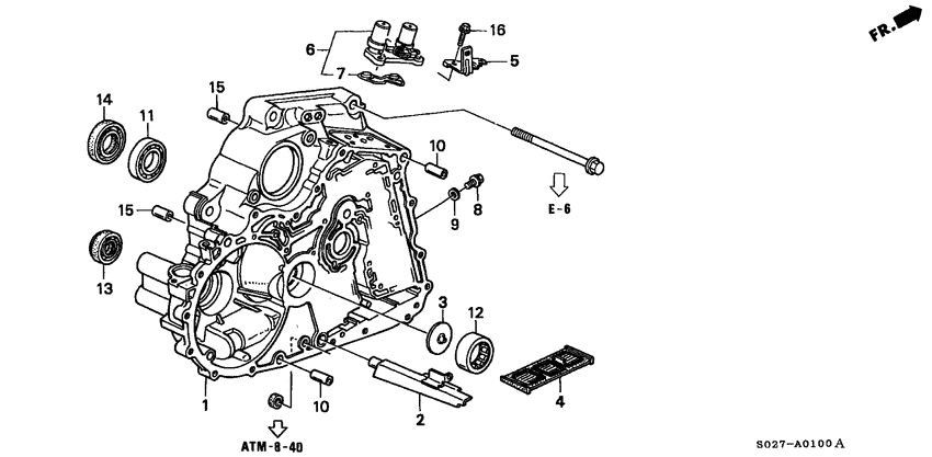 Torque converter housing