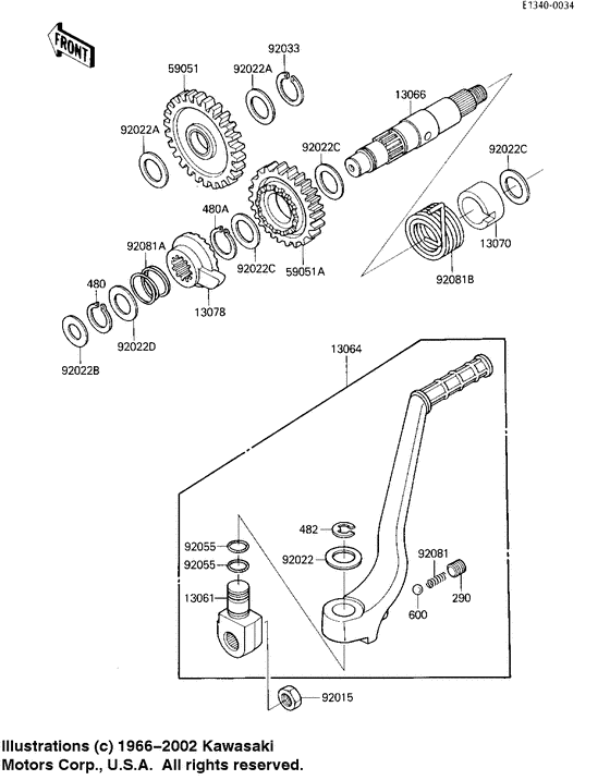 Kickstarter mechanism