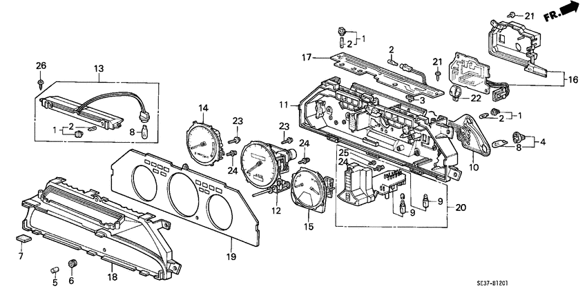 Speedometer component