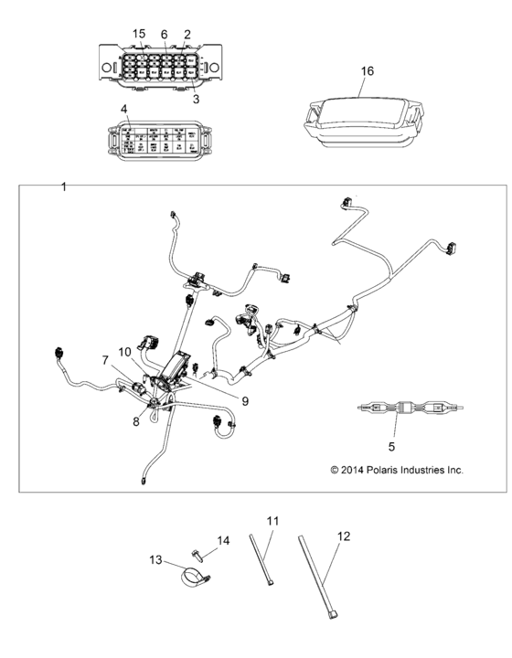 Electrical, Main Wire Harness
