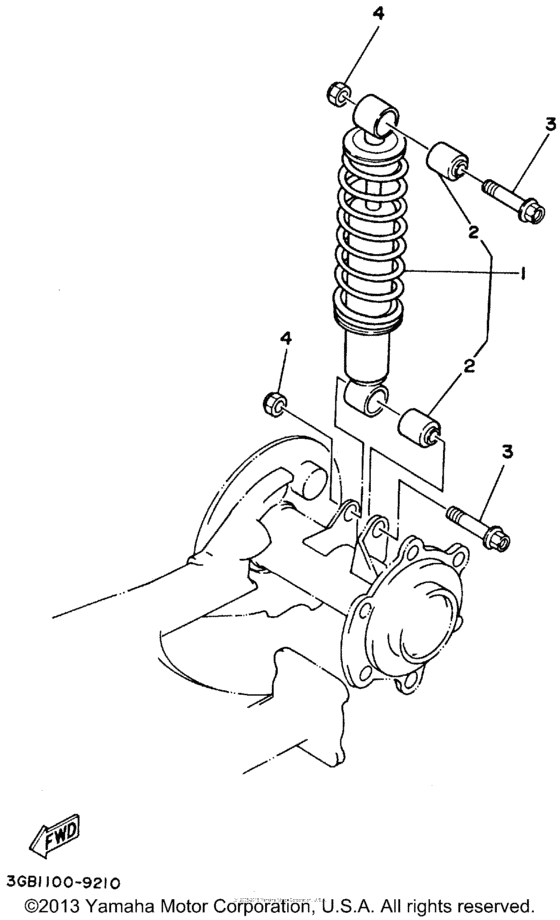 Rear suspension