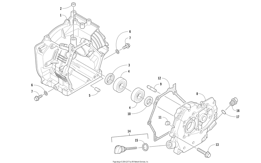Crankcase/cover Assembly