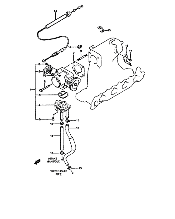 Throttle body