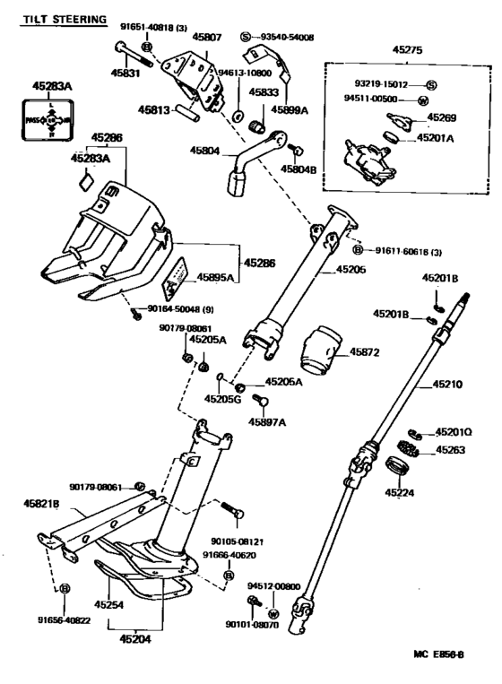 Steering Column & Shaft