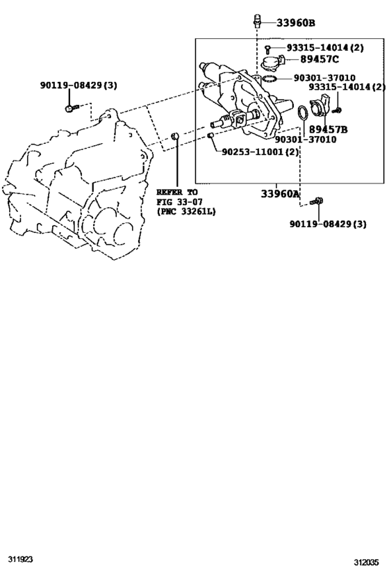 Pump & Actuator, Sequential Or Multi-Mode Manual Transaxle
