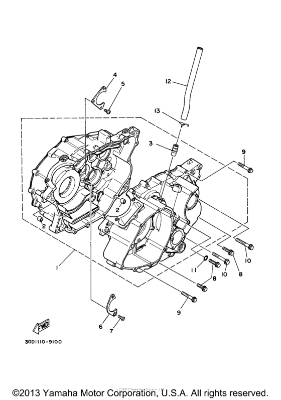02 Yamaha Warrior 350 Parts
