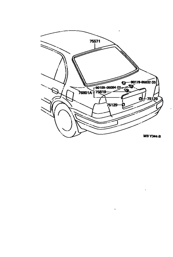 Rear Moulding