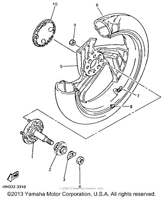 Front wheel