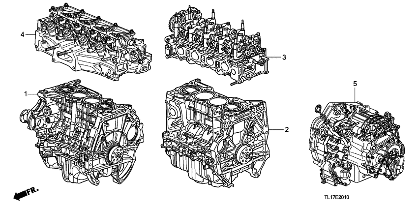 Engine assy./ transmission assy.