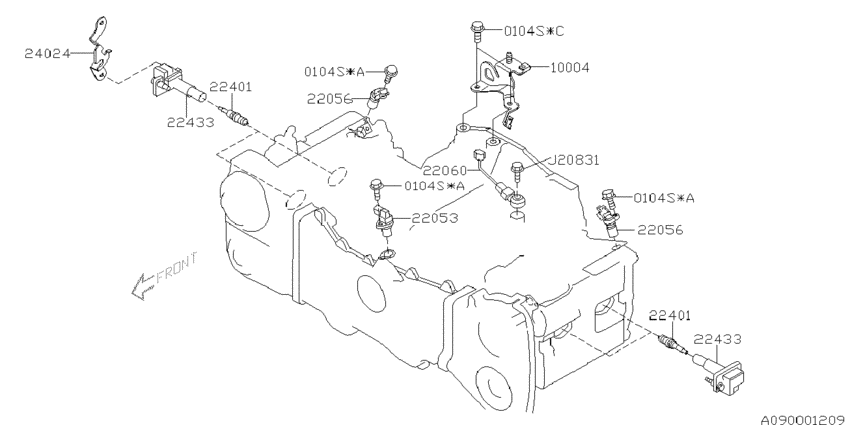 Spark plug & high tension cord