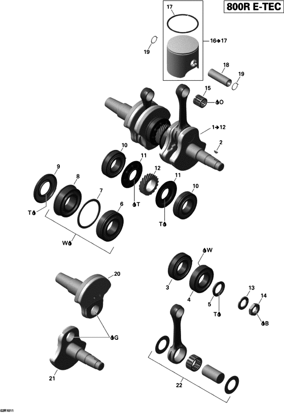 01- Crankshaft And Pistons