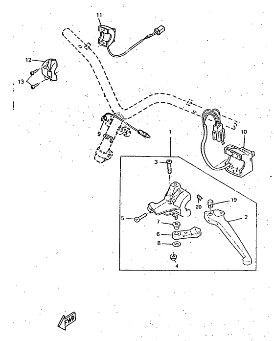 Handle switch & lever