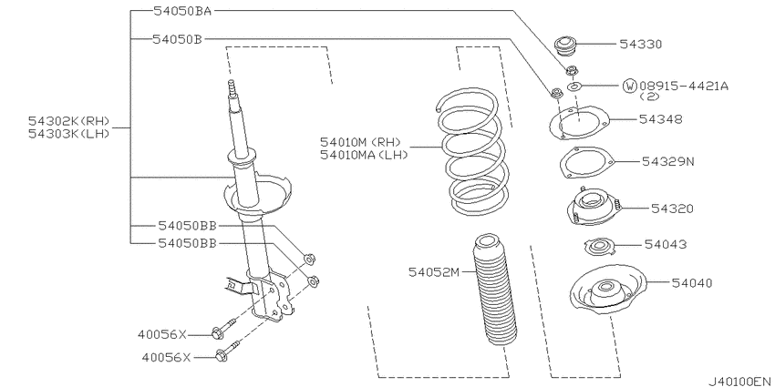 Front suspension