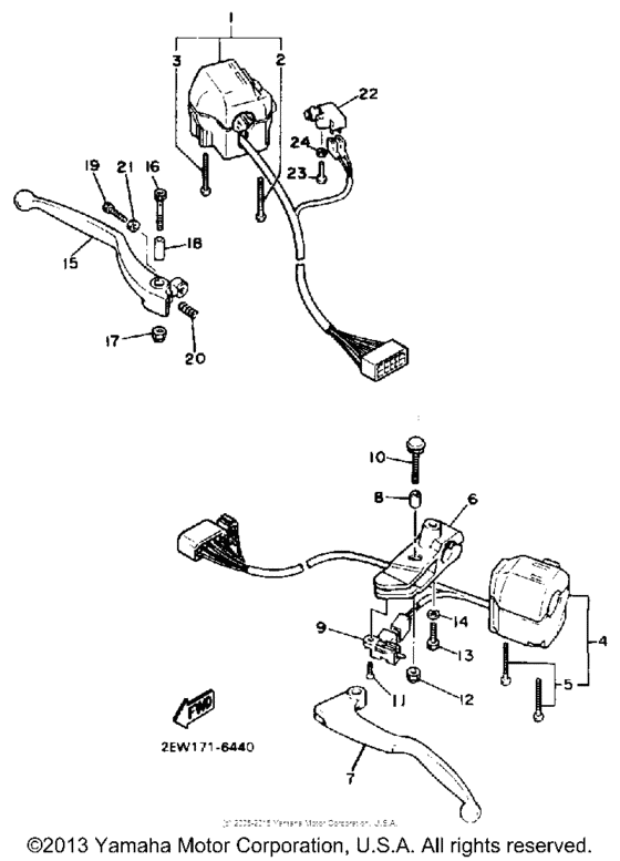 Handle switch & lever