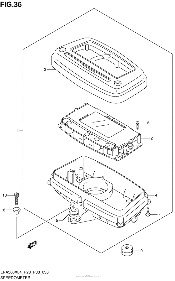 Speedometer (Lt-A500Xzl4 P28)