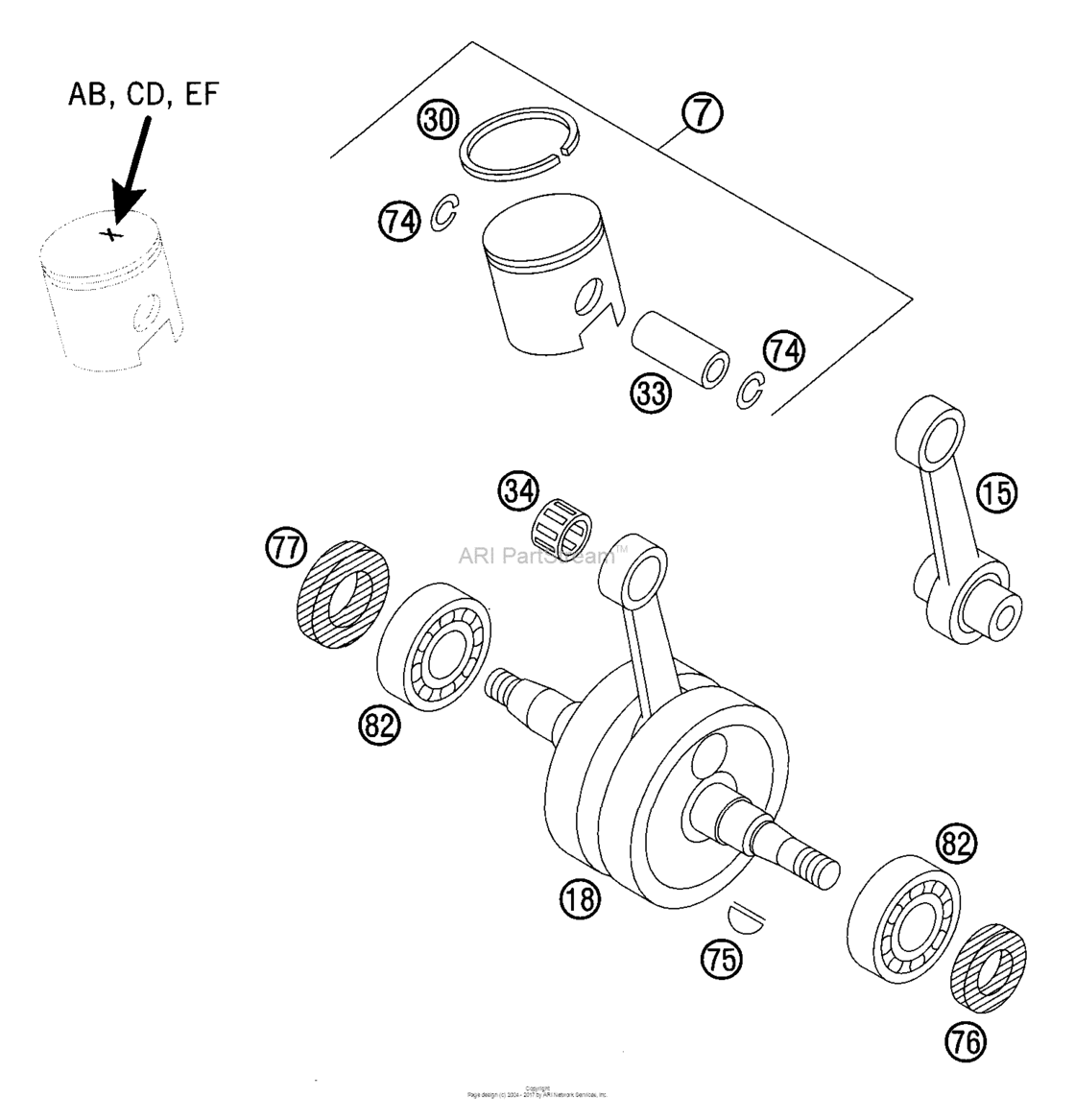 Crankshaft - Piston