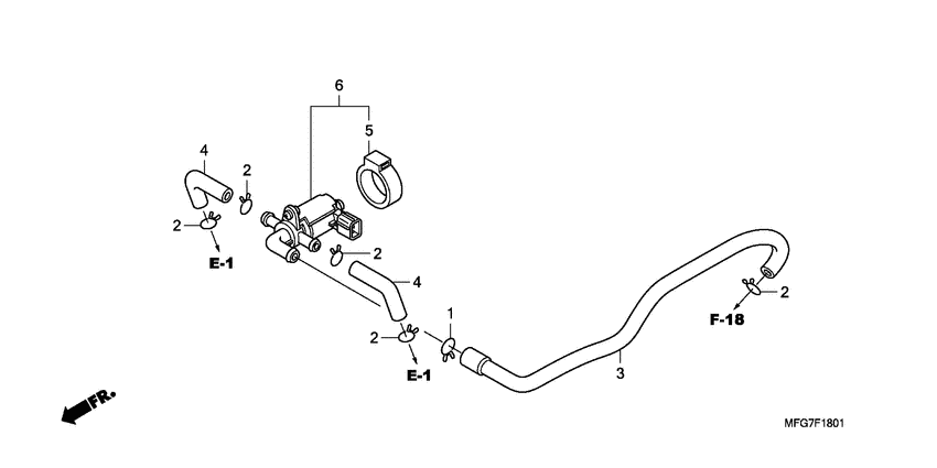 Air injection control valve