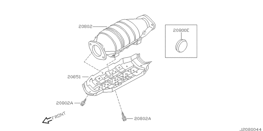Catalyst converter