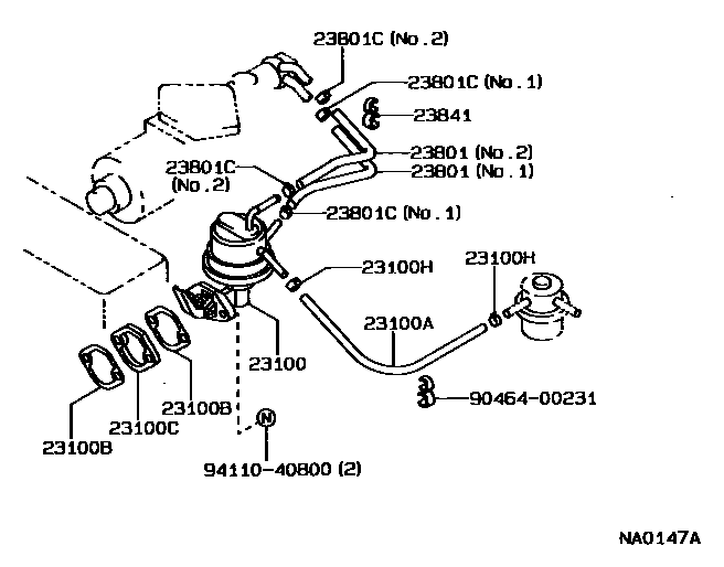 Fuel Pump & Pipe