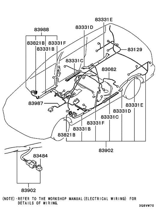 Wiring & attaching parts