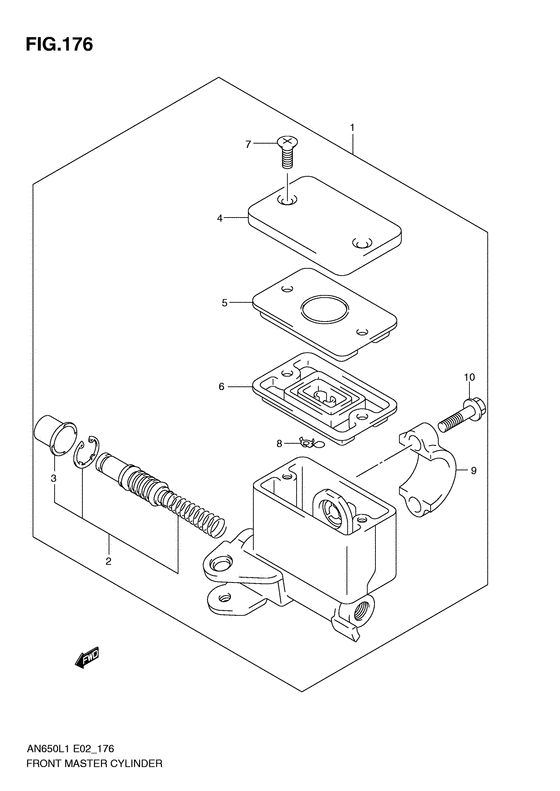 Front Master Cylinder
