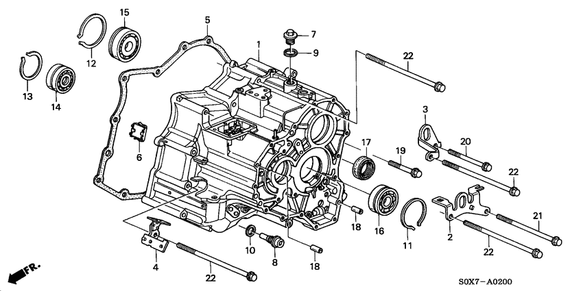 Transmission case