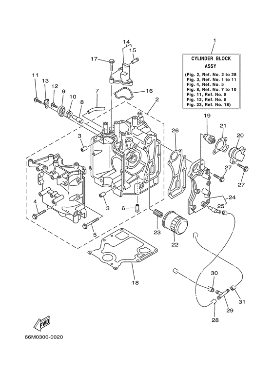 Cylinder. crankcase 1