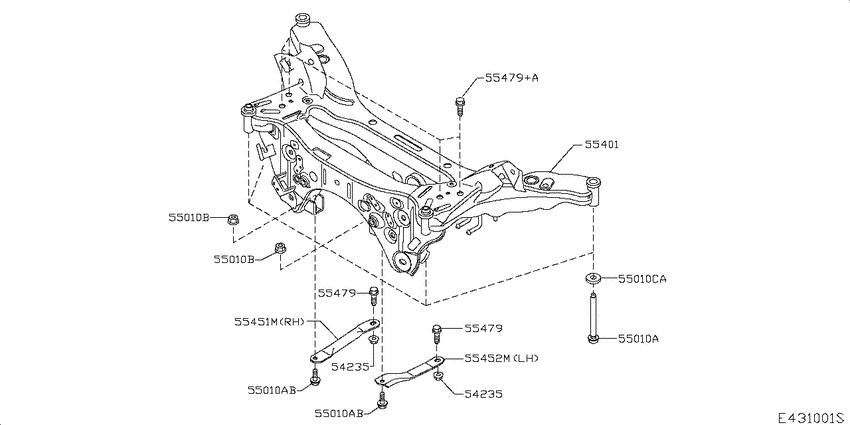 Rear suspension