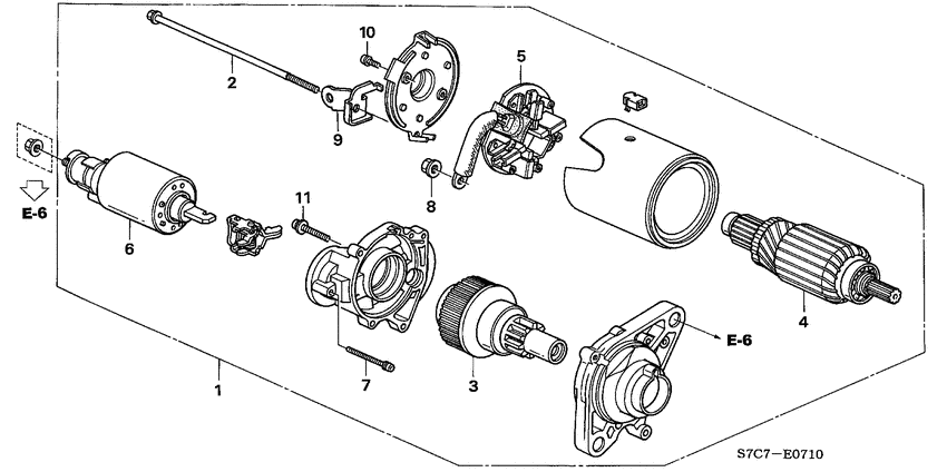 Starter motor