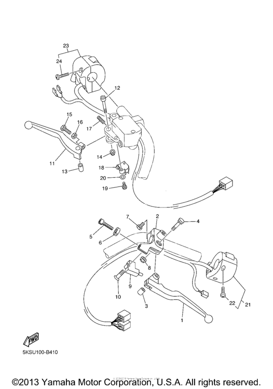 Handle switch & lever
