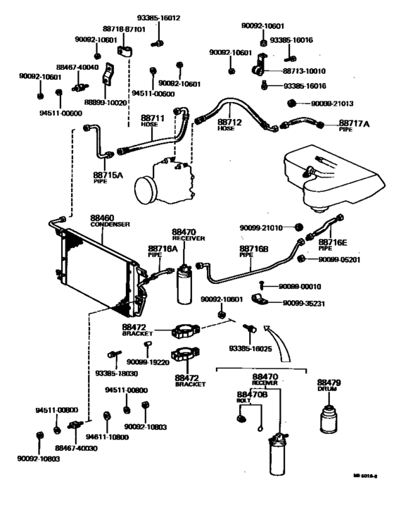 Heating & Air Conditioning - Cooler Piping