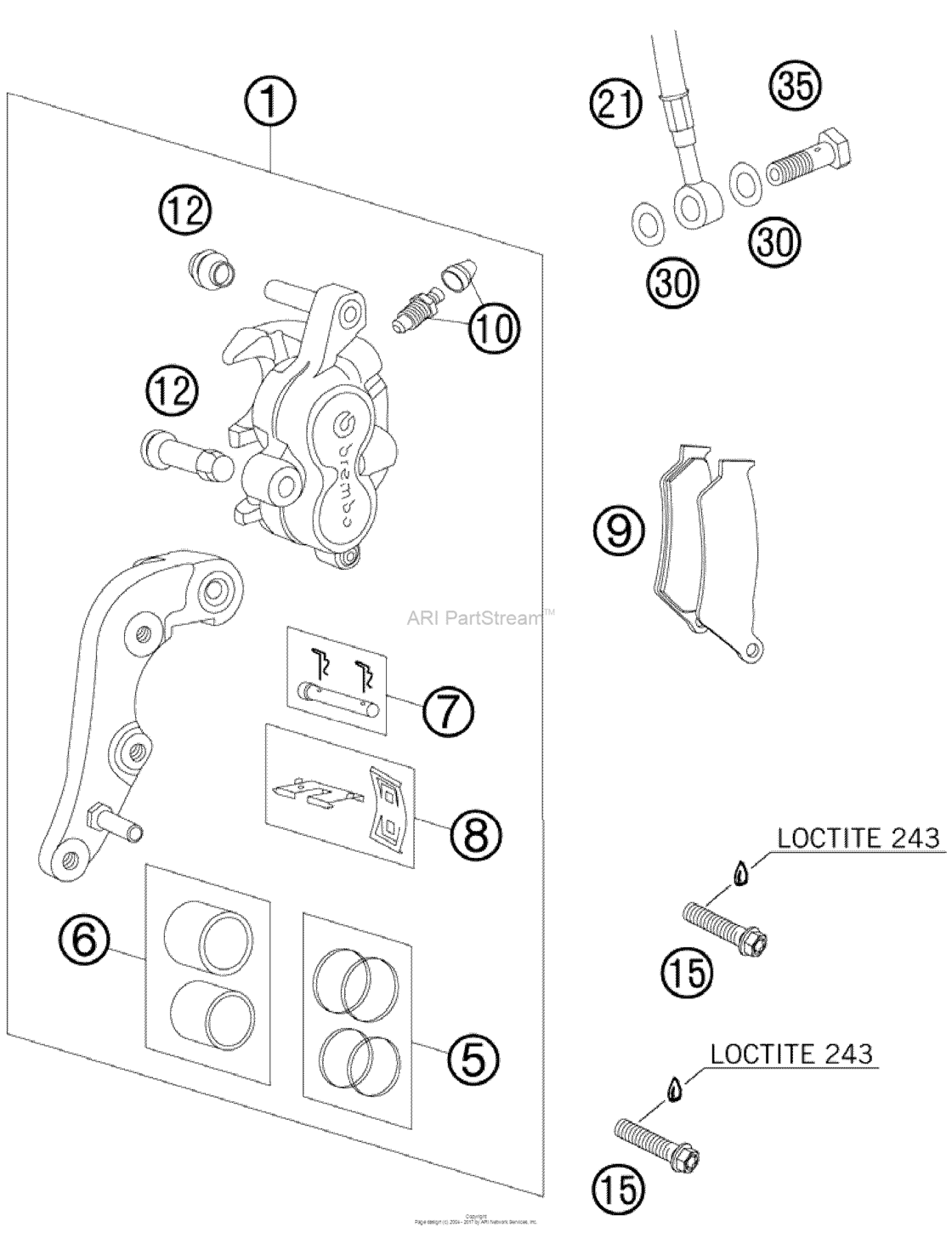 Brake Caliper Front