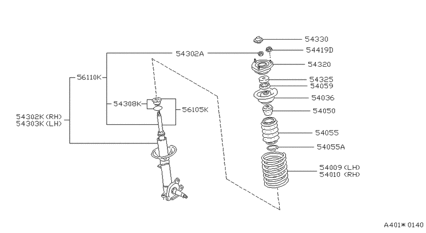 Front suspension