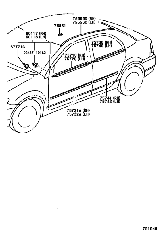 Side Moulding