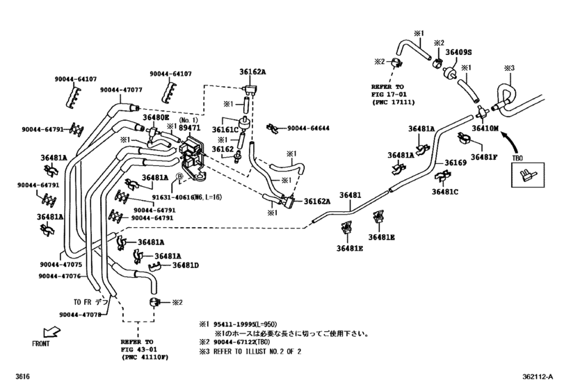 Transfer Vacuum Piping