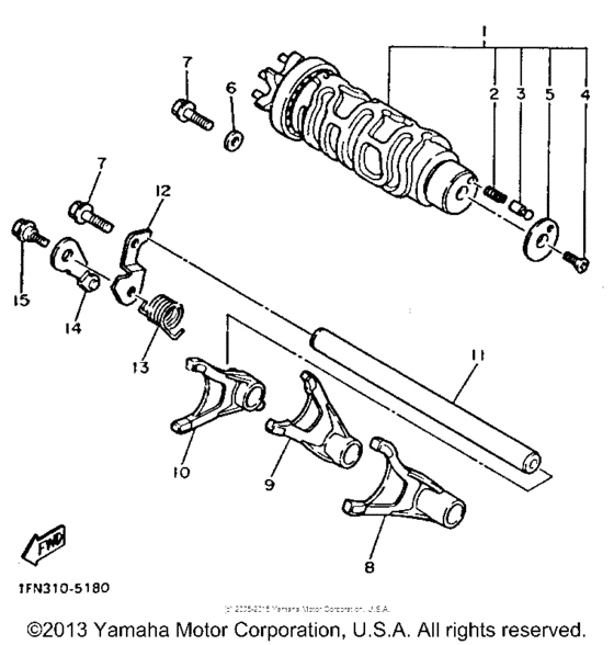 Shift Cam & Fork