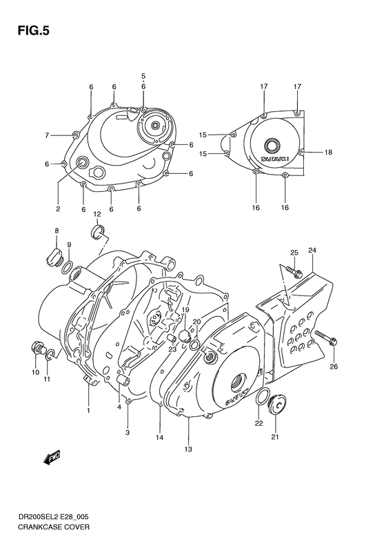 Crankcase cover